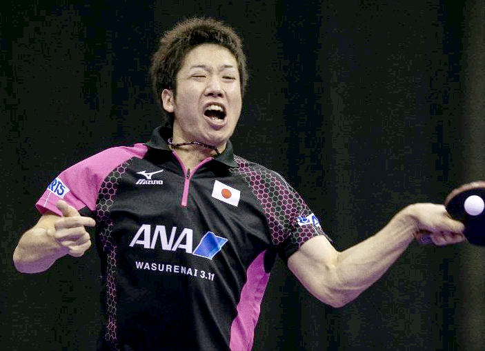 英国乒乓球队险胜奥地利乒乓球队，水谷隼绝境逆转